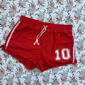 NWOT Number Jersey Shorts 🍒